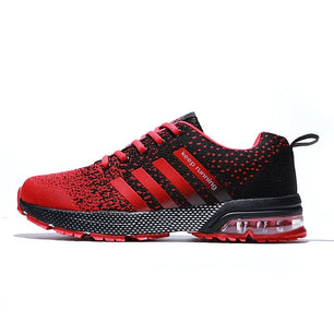 Men's Breathable Mesh Fitness Running Sports Lace Up Sneakers