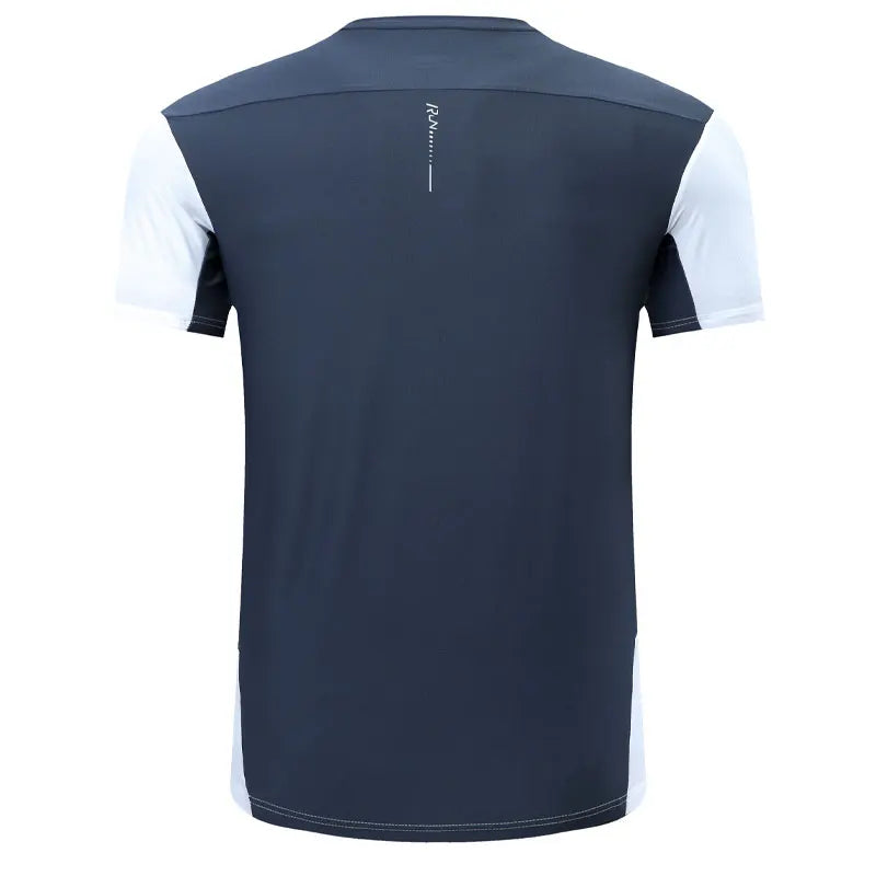 Men's Microfiber Short Sleeve Pullover Closure Sportswear T-Shirt