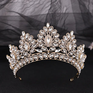 Women's Zinc Alloy Geometric Pattern Tiaras Bridal Classic Crown