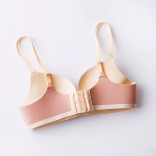 Women's Polyester Non-Convertible Straps Back Closure Push Up Bra