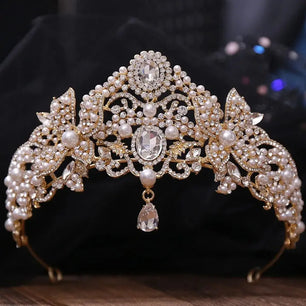 Women's Zinc Alloy Geometric Pattern Tiaras Bridal Wedding Crown