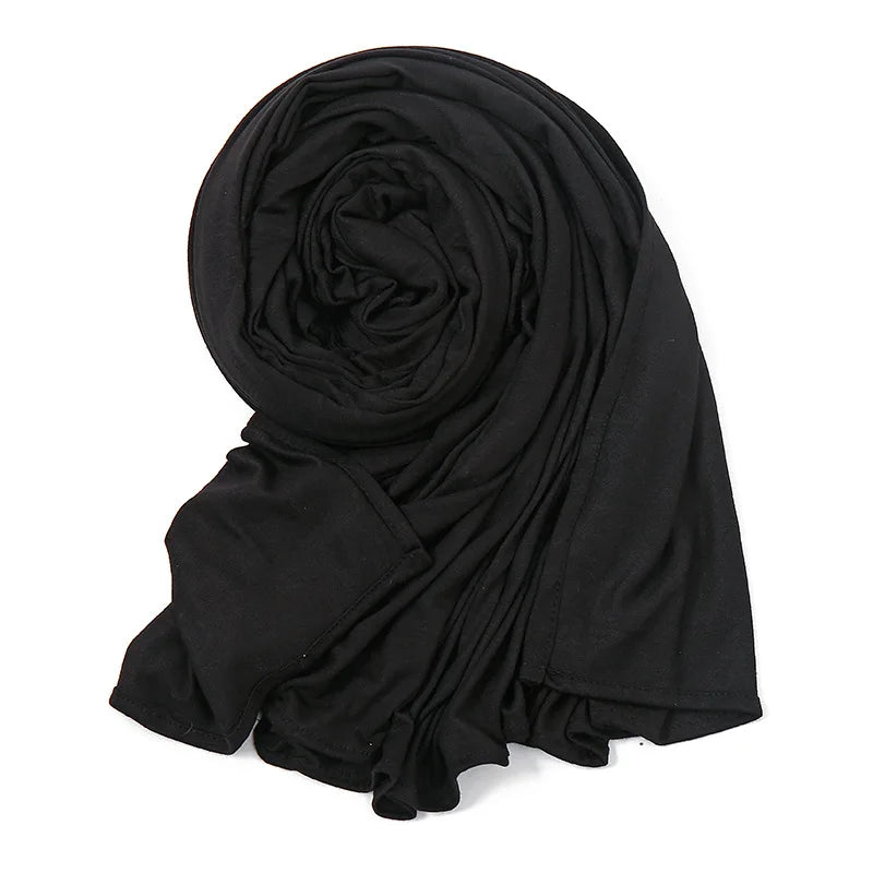 Women's Polyester Head Wrap Quick-Dry Solid Pattern Scarves