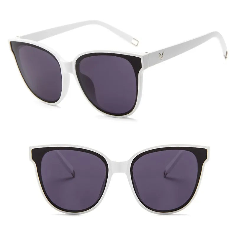 Women's Cat Eye Polycarbonate Frame UV Protection Sunglasses