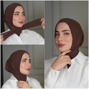 Women's Arabian Microfiber Quick-Dry Head Wrap Casual Wear Hijabs