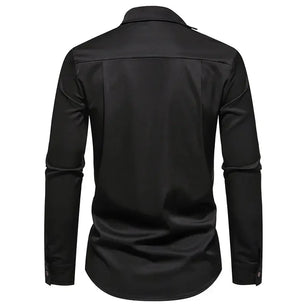 Men's Cotton Turndown Collar Full Sleeves Single Breasted Shirts