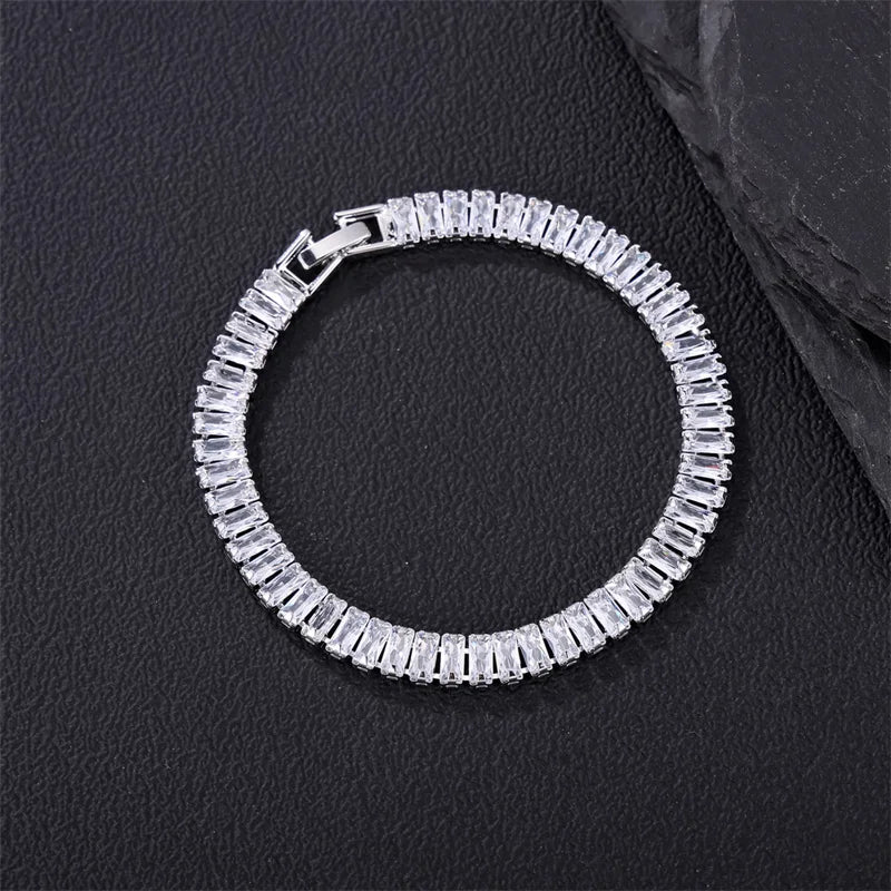 Men's Zinc Alloy Toggle Clasp Link Chain Geometric Bracelet