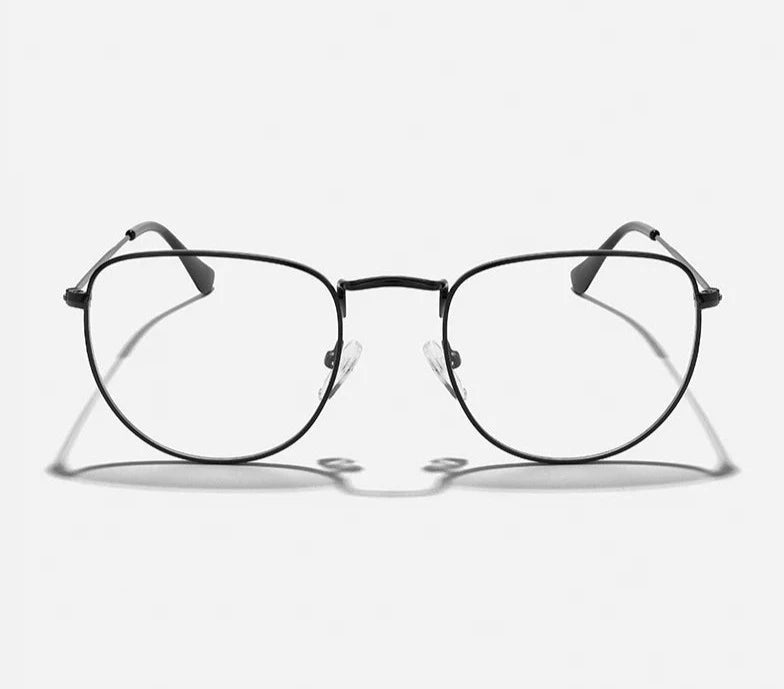 Men's Alloy Frame Full-Rim Oval Shape Optical Vintage Glasses