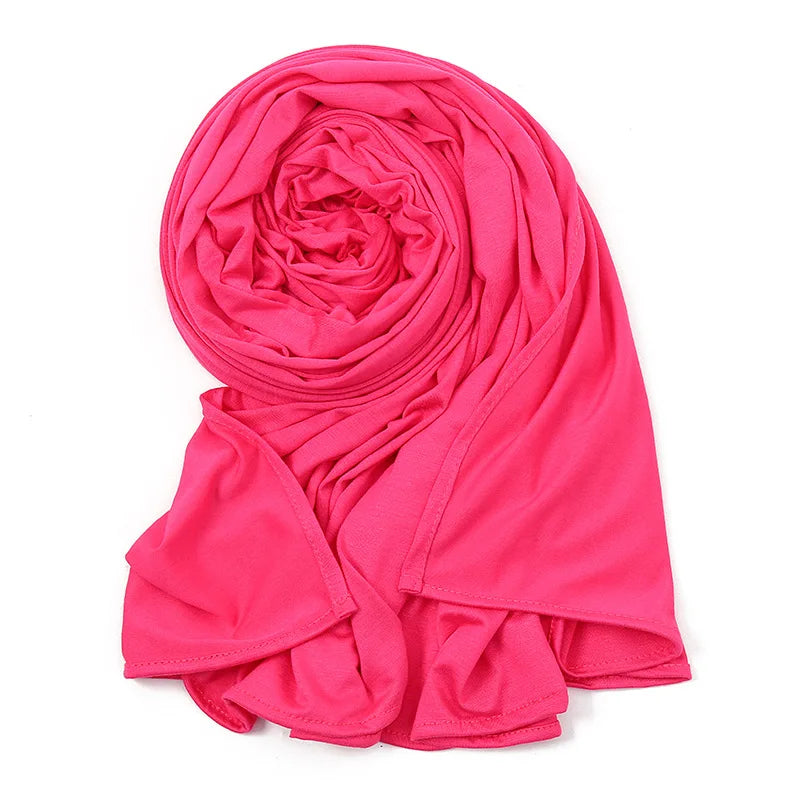 Women's Polyester Head Wrap Quick-Dry Solid Pattern Scarves