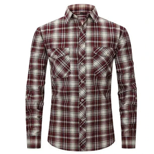 Men's Cotton Turndown Collar Full Sleeves Casual Wear Shirts