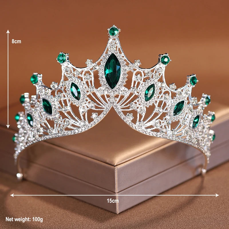 Women's Zinc Alloy Plant Pattern Tiaras Bridal Classic Crown