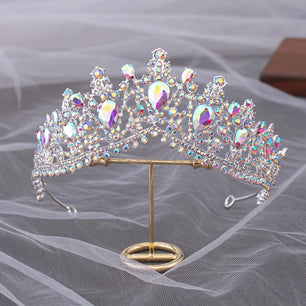 Women's Zinc Alloy Plant Pattern Tiaras Bridal Classic Crown