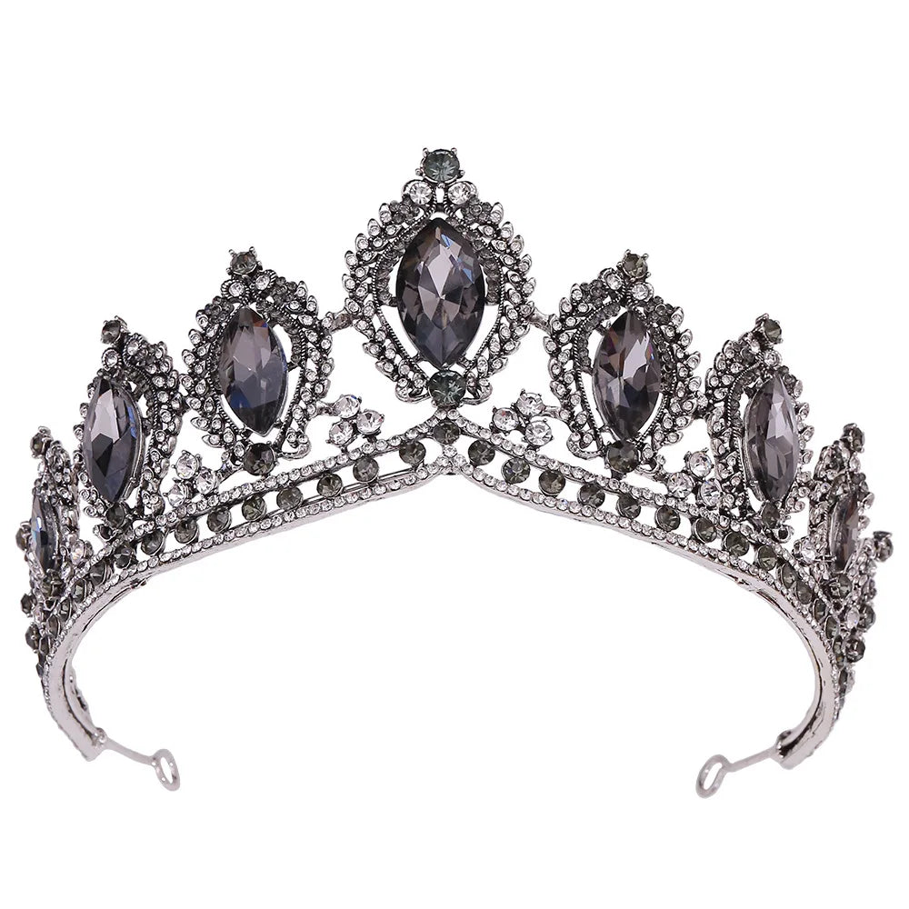 Women's Zinc Alloy Plant Pattern Tiaras Bridal Classic Crown