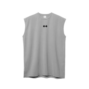 Men's O-Neck Sleeveless Quick Dry Compression Gym Wear Shirt