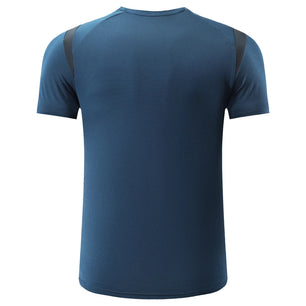 Men's Microfiber Short Sleeve Pullover Closure Sportswear T-Shirt