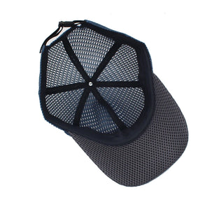 Men's Polyester Adjustable Strap Plaid Pattern Snapback Cap