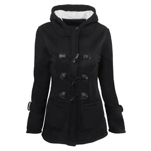 Women's Polyester Long Sleeves Solid Pattern Waterproof Jacket