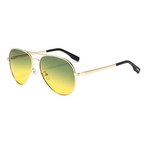 Women's Alloy Frame TAC Lens Oval Shaped Polarized Sunglasses