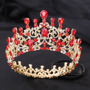 Women's Zinc Alloy Plant Pattern Tiaras Bridal Classic Crown