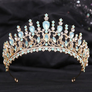 Women's Zinc Alloy Geometric Pattern Tiaras Bridal Classic Crown