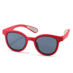 Kid's TR-90 Frame TAC Lens Cute Round Shaped UV400 Sunglasses