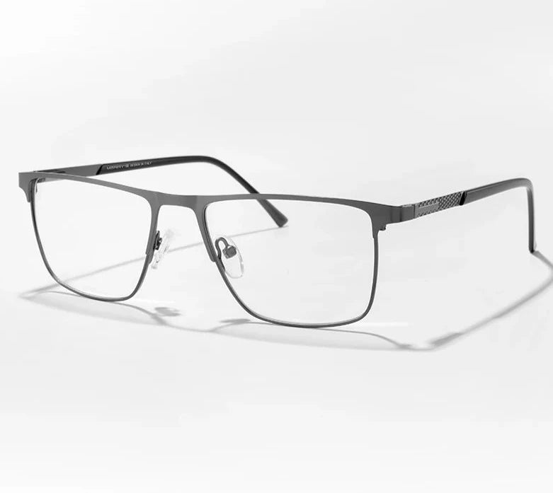 Men's Alloy Frame Full-Rim Square Shaped Trendy Optical Glasses