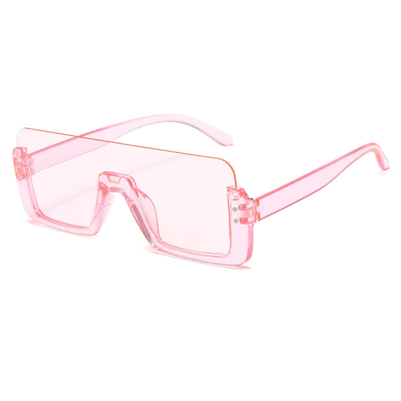 Kid's Polycarbonate Square Shaped UV400 Protection Sunglasses