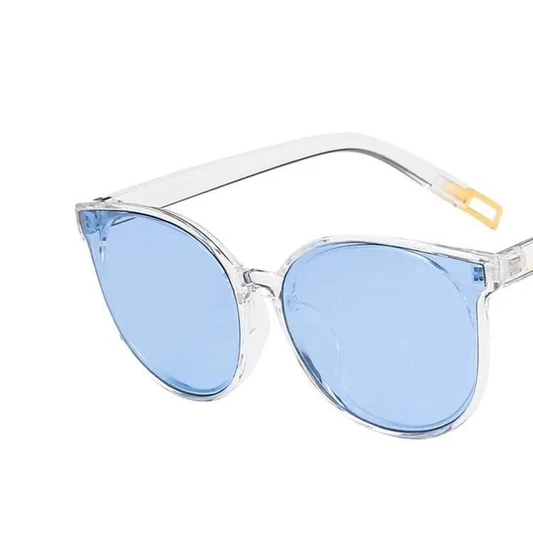 Kid's Plastic Frame Resin Lens UV400 Protection Round Sunglasses