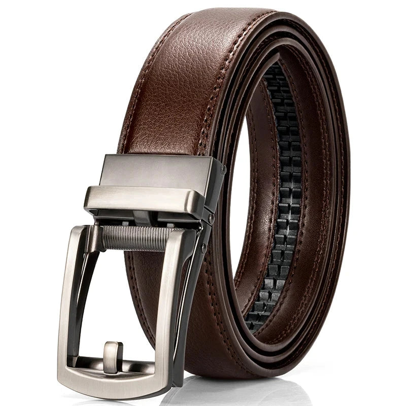 Men's  Faux Leather Pin Buckle Closure Plain Pattern Trendy Belts