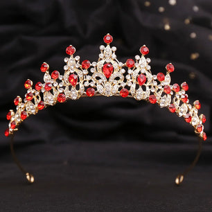 Women's Zinc Alloy Plant Pattern Tiaras Bridal Classic Crown