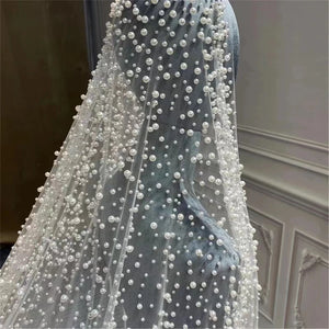 Women's Polyester Cut Edge One-Layer Cathedral Wedding Veils