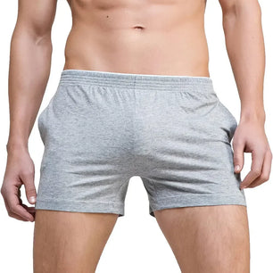 Men's Polyester Quick-Dry Solid Pattern Running Sport Shorts