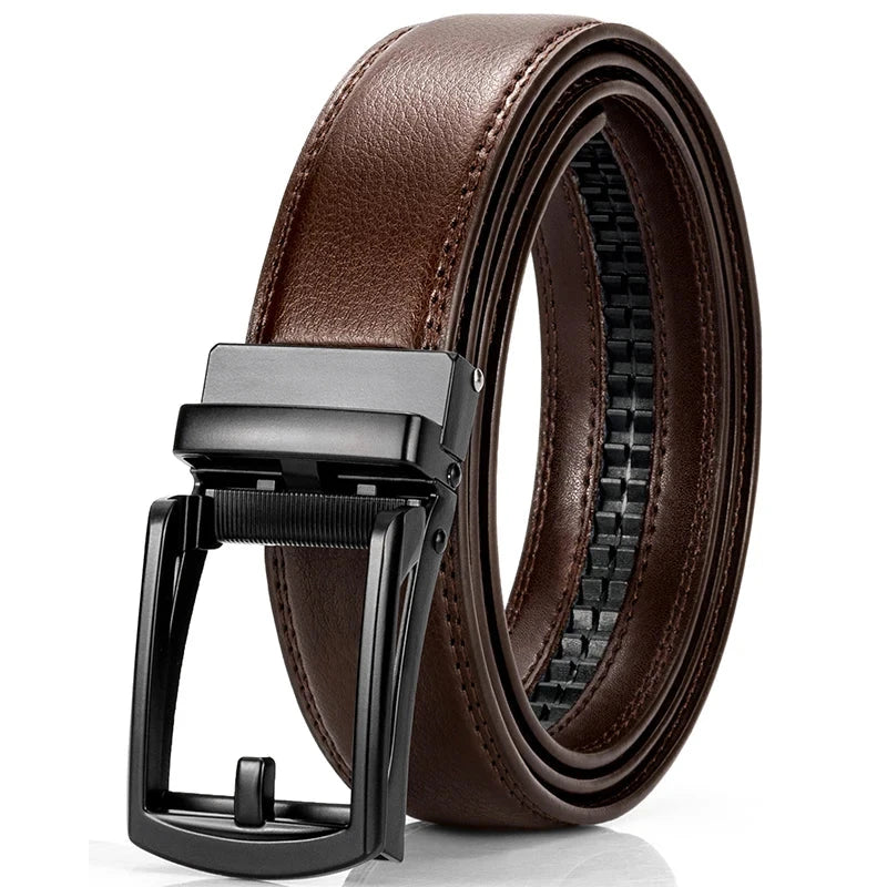 Men's  Faux Leather Pin Buckle Closure Plain Pattern Trendy Belts