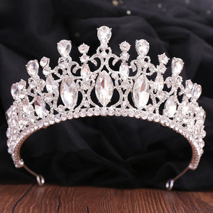 Women's Zinc Alloy Geometric Pattern Tiaras Bridal Wedding Crown