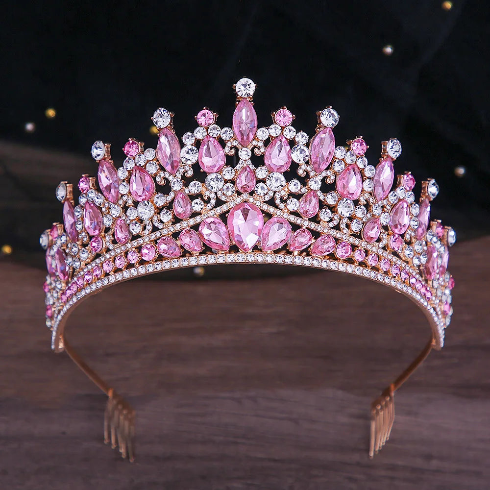 Women's Zinc Alloy Plant Pattern Tiaras Bridal Classic Crown