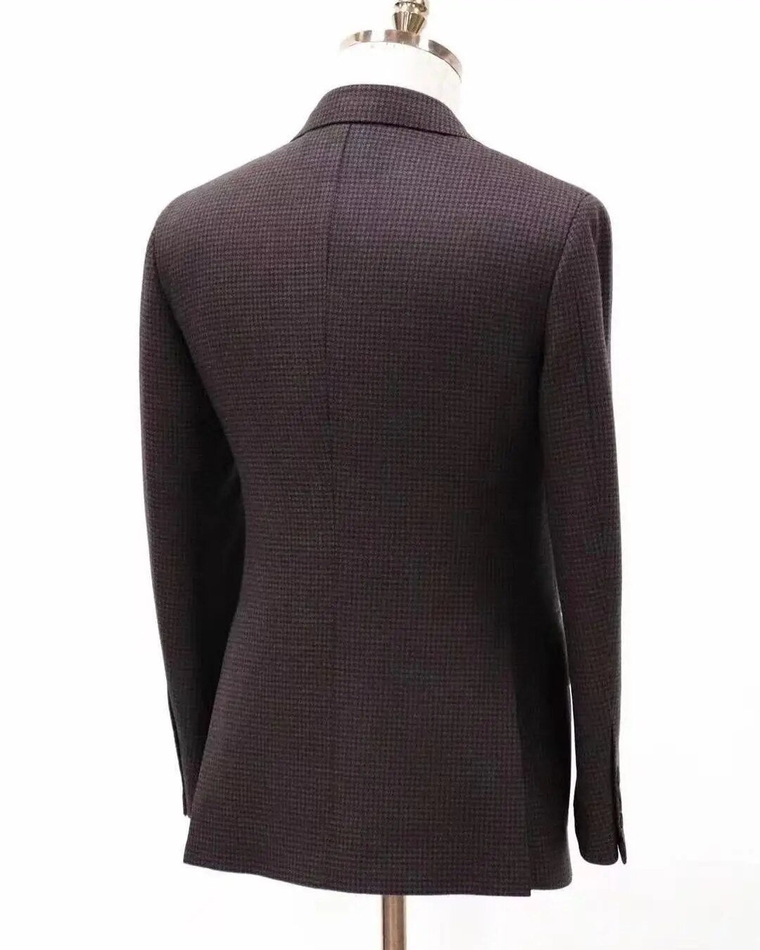 Men's Polyester Notched Collar Long Sleeve Single Breasted Blazers