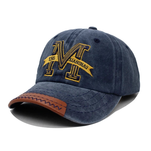 Women's Cotton Adjustable Letter Pattern Casual Baseball Cap