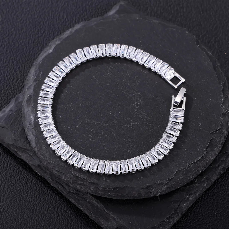 Men's Zinc Alloy Toggle Clasp Link Chain Geometric Bracelet