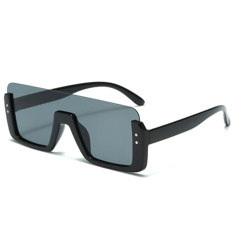 Kid's Polycarbonate Frame Acrylic Lens Polarized Square Sunglasses