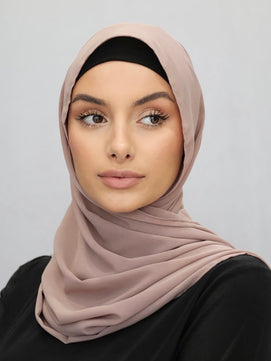 Women's Arabian Polyester Quick-Dry Head Wrap Casual Wear Hijabs