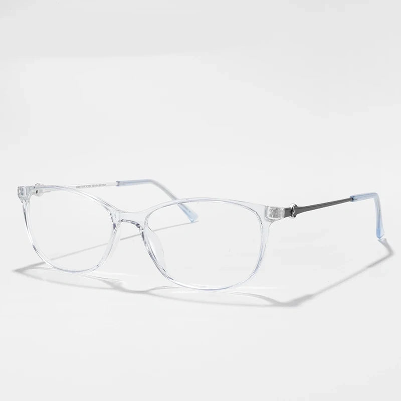 Women's Acetate Frame Square Shaped Optical Prescription Glasses