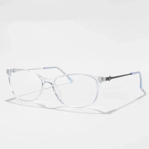 Women's Acetate Frame Square Shaped Optical Prescription Glasses