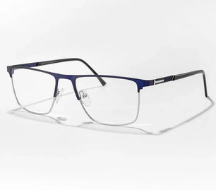 Men's Alloy Frame Full-Rim Square Shaped Trendy Optical Glasses