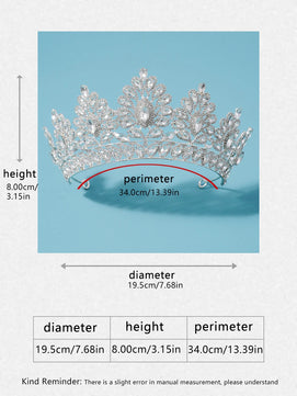 Women's Zinc Alloy Plant Pattern Tiaras Bridal Classic Crown