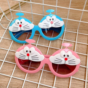 Kid's Resin Frame Acrylic Lens Cartoon Shaped UV400 Sunglasses