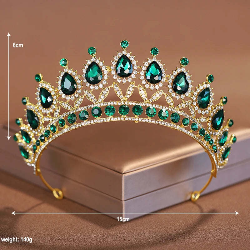 Women's Zinc Alloy Plant Pattern Tiaras Bridal Classic Crown