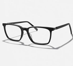 Men's Acetate Frame Full-Rim Square Shaped Trendy Prescription Glasses