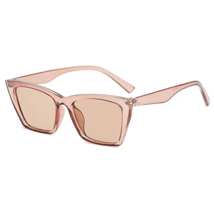 Women's Cat Eye Polycarbonate Frame Vintage UV400 Sunglasses