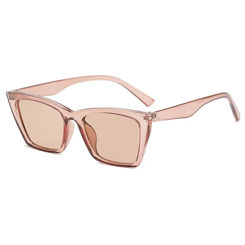 Women's Cat Eye Polycarbonate Frame UV400 Trendy Sunglasses