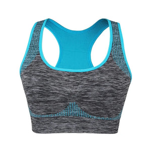 Women's Nylon Square-Neck Sleeveless Fitness Yoga Workout Top