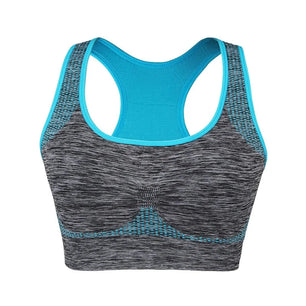 Women's Nylon Square-Neck Sleeveless Fitness Yoga Workout Top